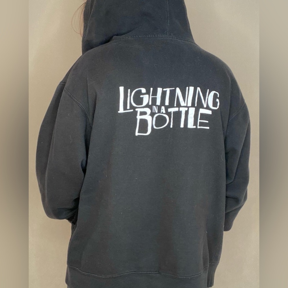 Lighting in a Bottle zip up hoodie